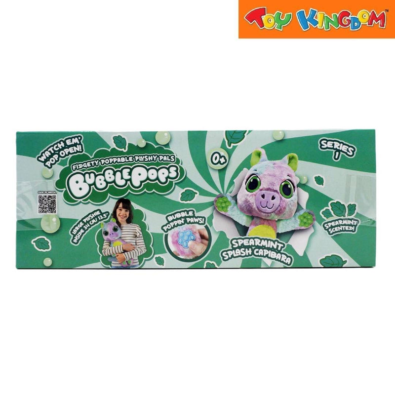 Bubble Pops Series 1 Spearmint Splash Capibara Fidgety Poppable Plushy Pals