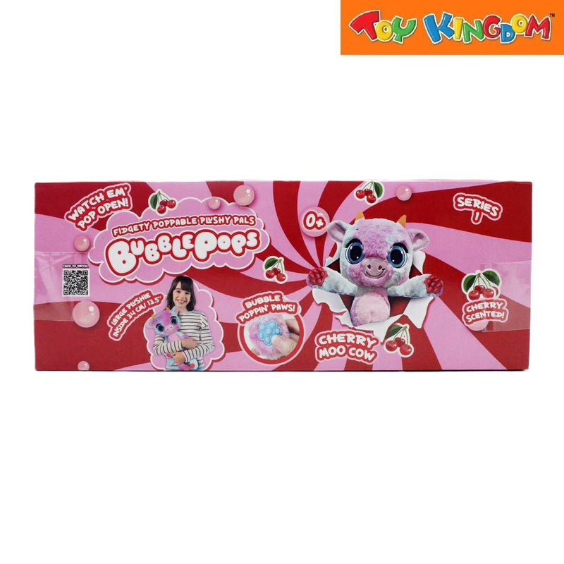 Bubble Pops Series 1 Cherry Moo Cow Fidgety Poppable Plushy Pals