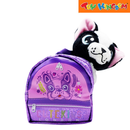 CuteKins Puppy Black With Pink Ear Mini Pet & Carrier