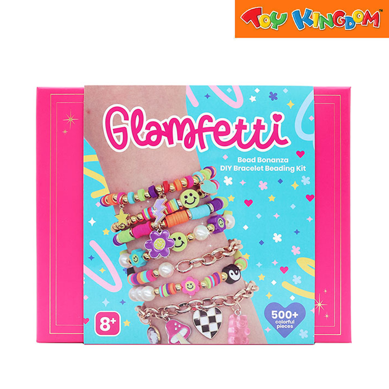Glamfetti Bead Bonanza DIY Bracelet Beading Kit