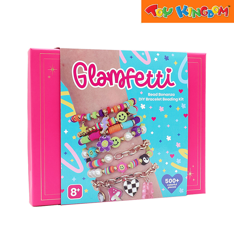 Glamfetti Bead Bonanza DIY Bracelet Beading Kit