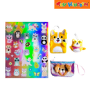 Glamfetti Dogs - Corgi/Beagle Critter Pals Accessory Set