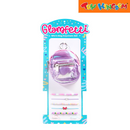 Glamfetti Purple Iridescent Microbag Keychain With Hair Accessories Set