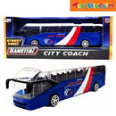 Teamsterz City Coach Street Kingz City Tour Bus Service Line Die-cast