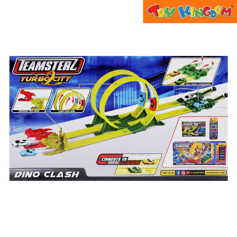 Teamsterz Turbo City Dino Clash Die-cast