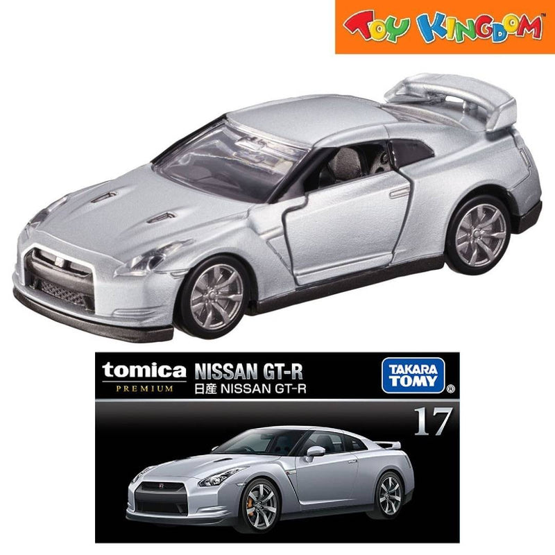 Tomica No.17 Premium Nissan GT-R Gray Die-cast