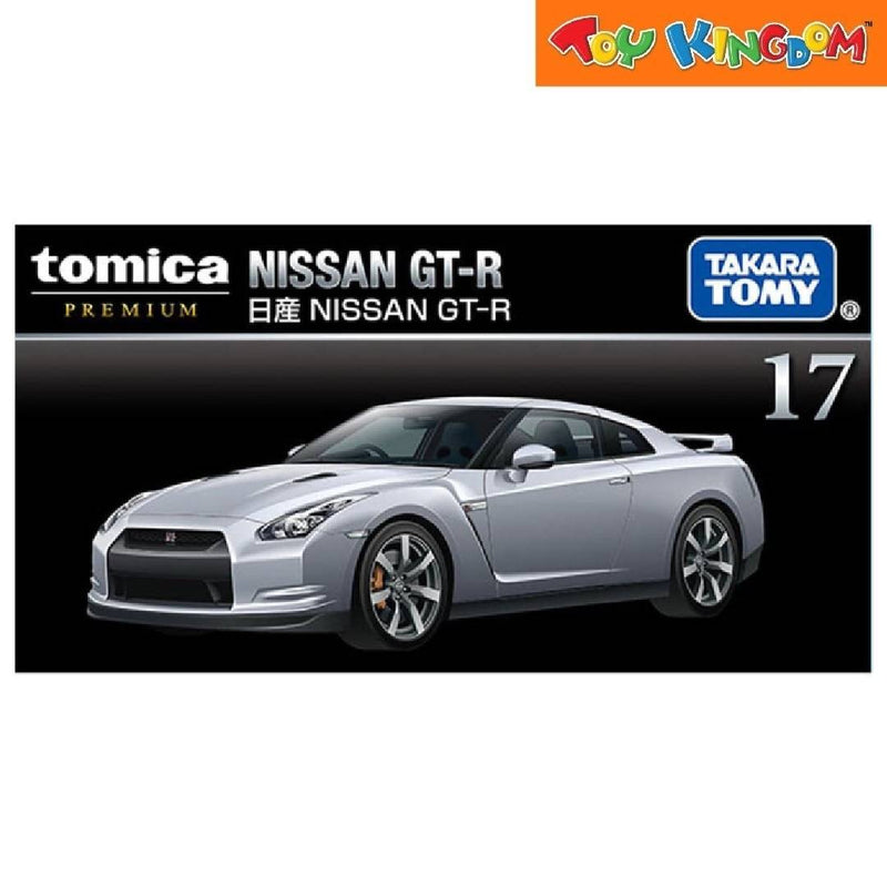 Tomica No.17 Premium Nissan GT-R Gray Die-cast