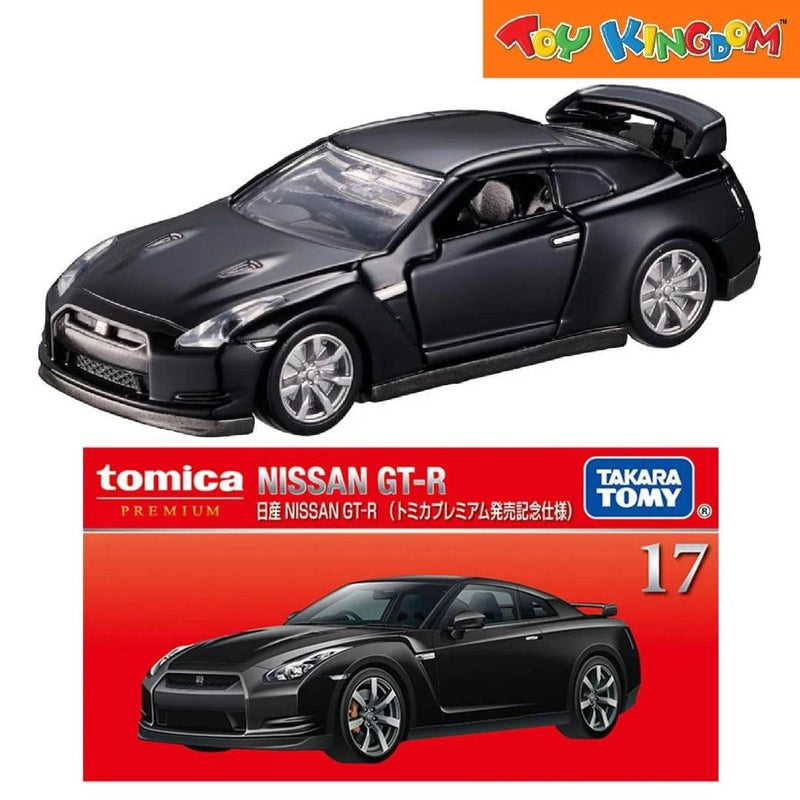 Tomica No.17 Premium Nissan GT-R Black Die-cast