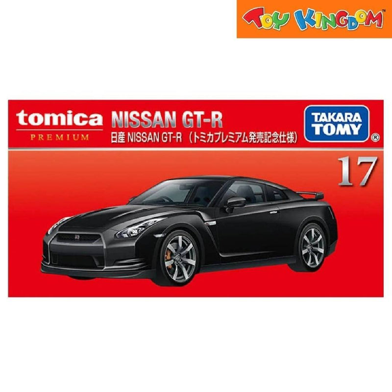 Tomica No.17 Premium Nissan GT-R Black Die-cast