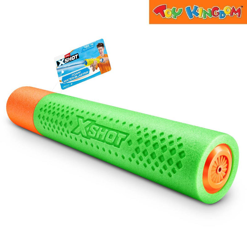 X-Shot Orange/Green Foam Water Blaster