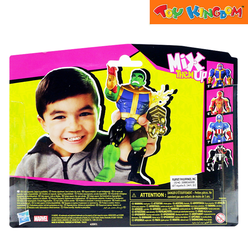 Marvel Mix Mashers Hulk Action Figure