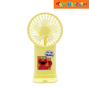 Sesame Street Yellow Mini Handheld Fan