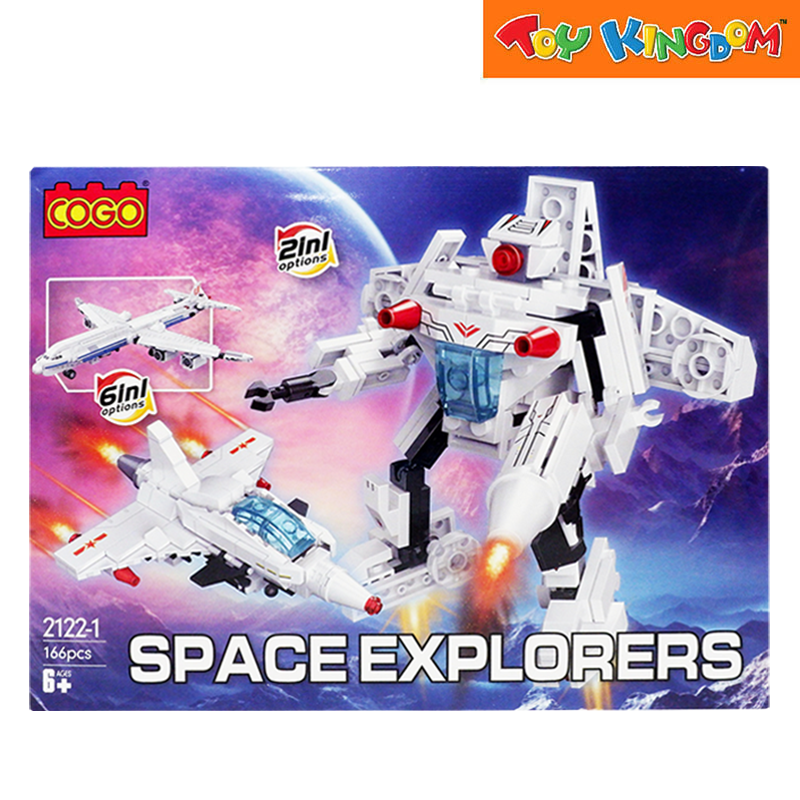 Cogo CG2122 1 Space Explorers 166pcs Blocks