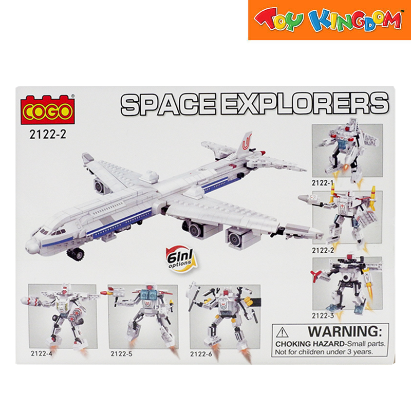 Cogo CG2122 2 Space Explorers 171pcs Blocks