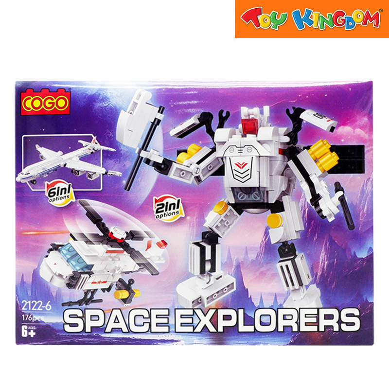 Cogo CG2122 6 Space Explorers 176pcs Blocks