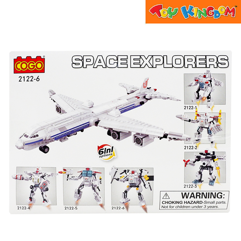 Cogo CG2122 6 Space Explorers 176pcs Blocks