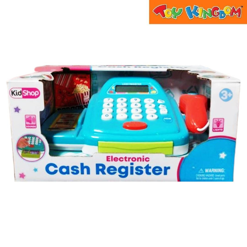 KidShop Electronic Cash Register Blue Playset