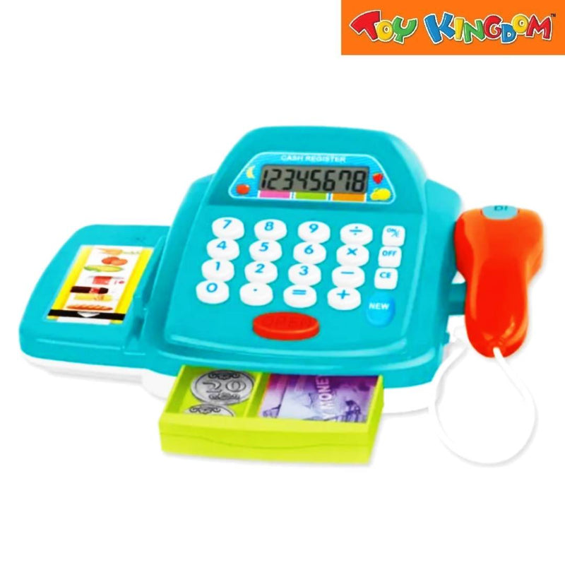 KidShop Electronic Cash Register Blue Playset