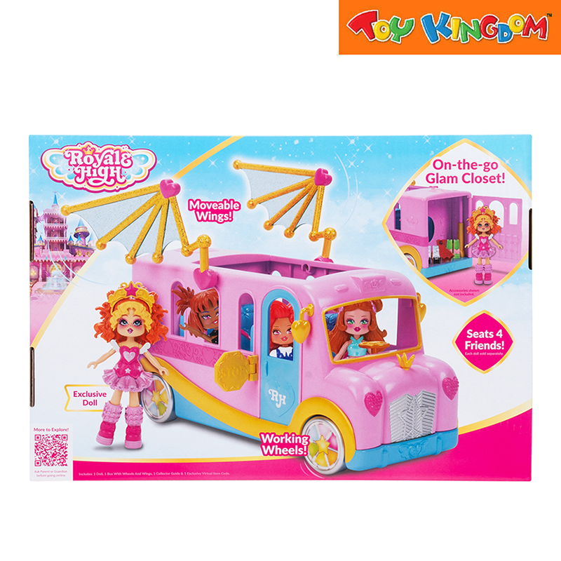 Royale High Bus & Glam Closet Playset