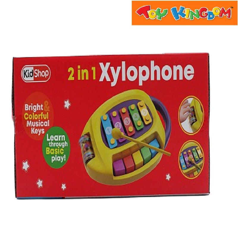 KidShop 2-in-1 Blue Xylophone