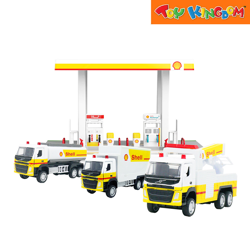 MSZ 1:64 Gas Station Assembly Playset Shell Building Set