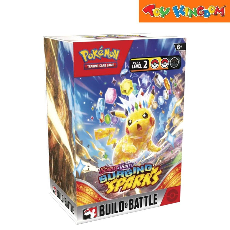 Pokemon SV8 Surging Sparks Build & Battle Box Trading Card Game