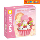 Keepplay Little Twin Stars Lala Peaches Cupcake 123 pcs Playset