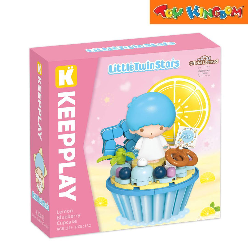 Keepplay Little Twin Stars Kiki Lemon Blueberry Cupcake 123 pcs Playset