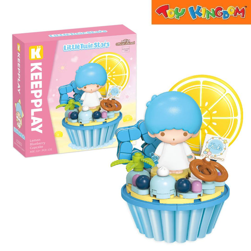 Keepplay Little Twin Stars Kiki Lemon Blueberry Cupcake 123 pcs Playset