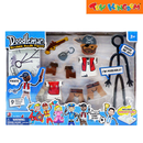 Playmind Doodleman Dress Me Up Pirate Bendable Doodle Figure