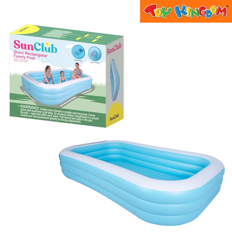 Jilong 120 x 72 x 22 inch Giant Rectangular Pool