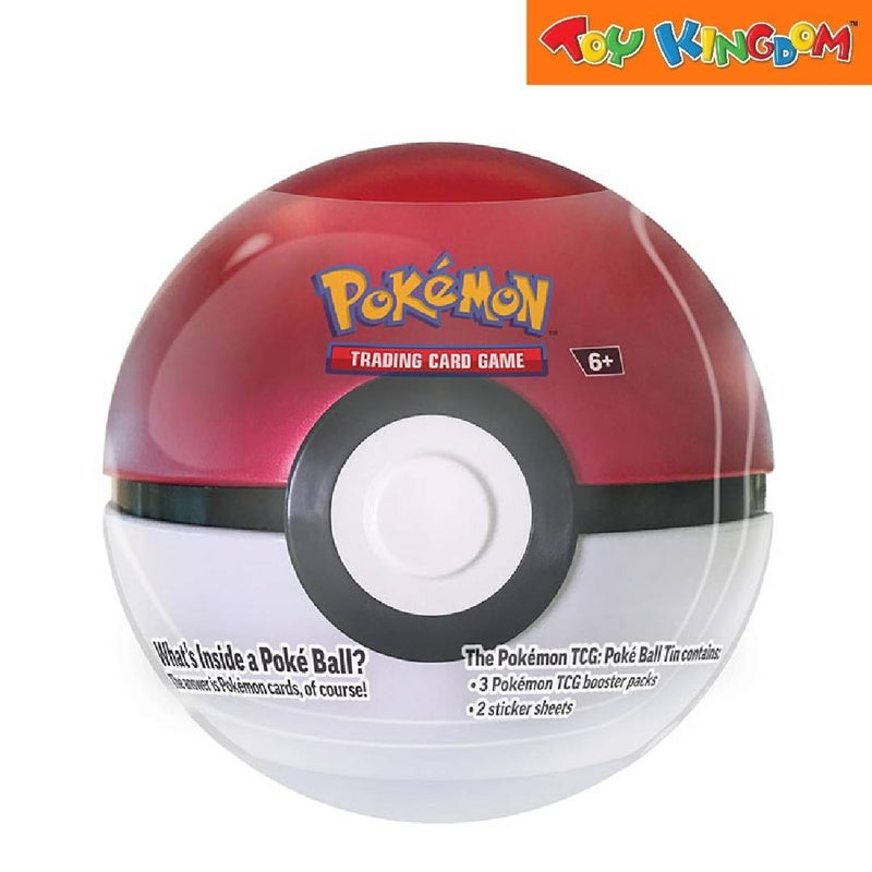 Pokemon Poke Ball Tin Booster Pack Trading Card Game