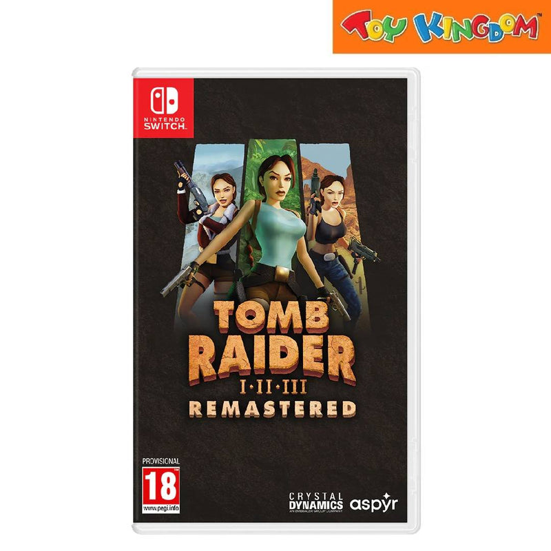 Nintendo Switch Tomb Raider I-II-III Remastered Console Game