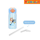 Zippies Lab Totsafe Splash & Sparkle Bluey 350 ml Stainless Steel Insulated Sippy Bottle