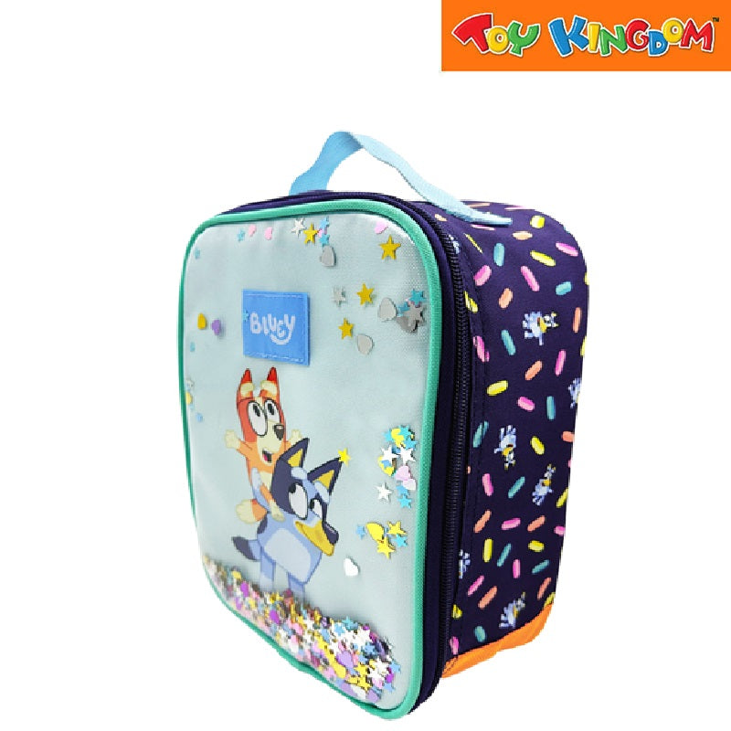 Zippies Lab Splash & Sparkle Bluey Lunch Bag