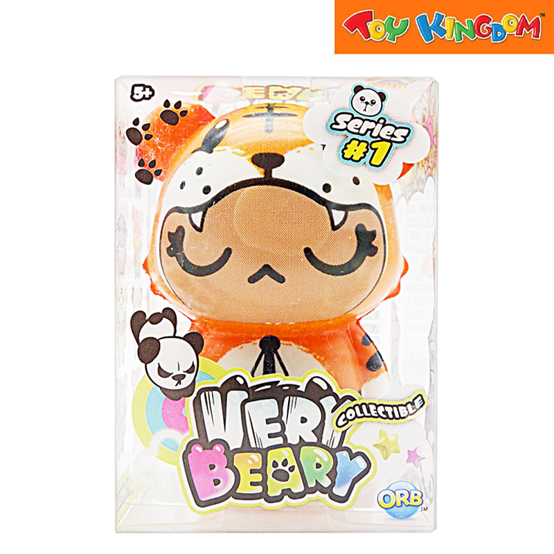 Orb Series 1 Very Beary Tiger Orange Bear Squishy Toys