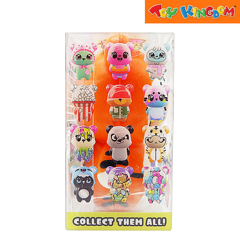 Orb Series 1 Very Beary Tiger Orange Bear Squishy Toys