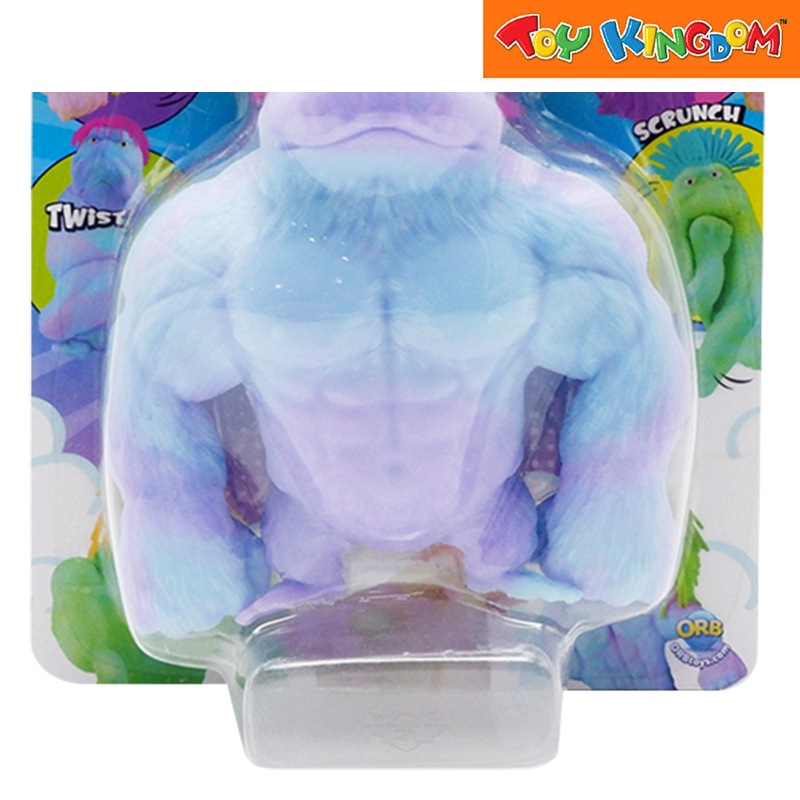 Orb Wig Out Funkee Monkee Hairdo Blue/Purple With Pink Hair Squishy Toys