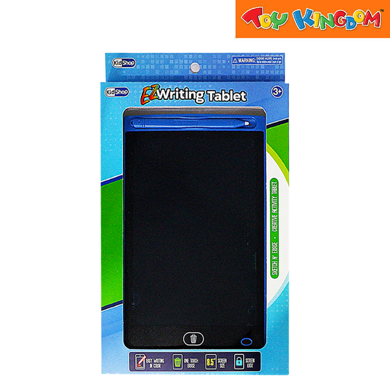 KidShop EZ Writing Sketch N' Erase Blue Creative Activity Tablet