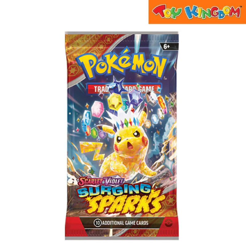 Pokemon SV8 Surging Sparks 4 Sets 10 Additional Game Cards
