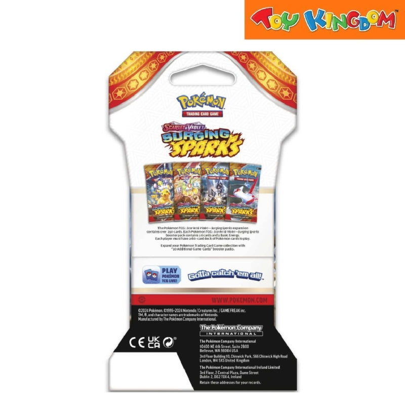 Pokemon SV8 Surging Sparks TCG Booster 4 Sets Trading Card Game