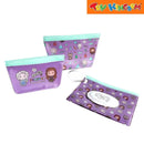 Zippies Lab Disney Frozen Chibi 3pcs Bag Organizer Set With Wipes Pouch