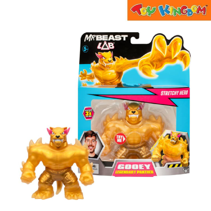 MrBeast Lab Stretchy Hero Legendary Panther Gooey Figure