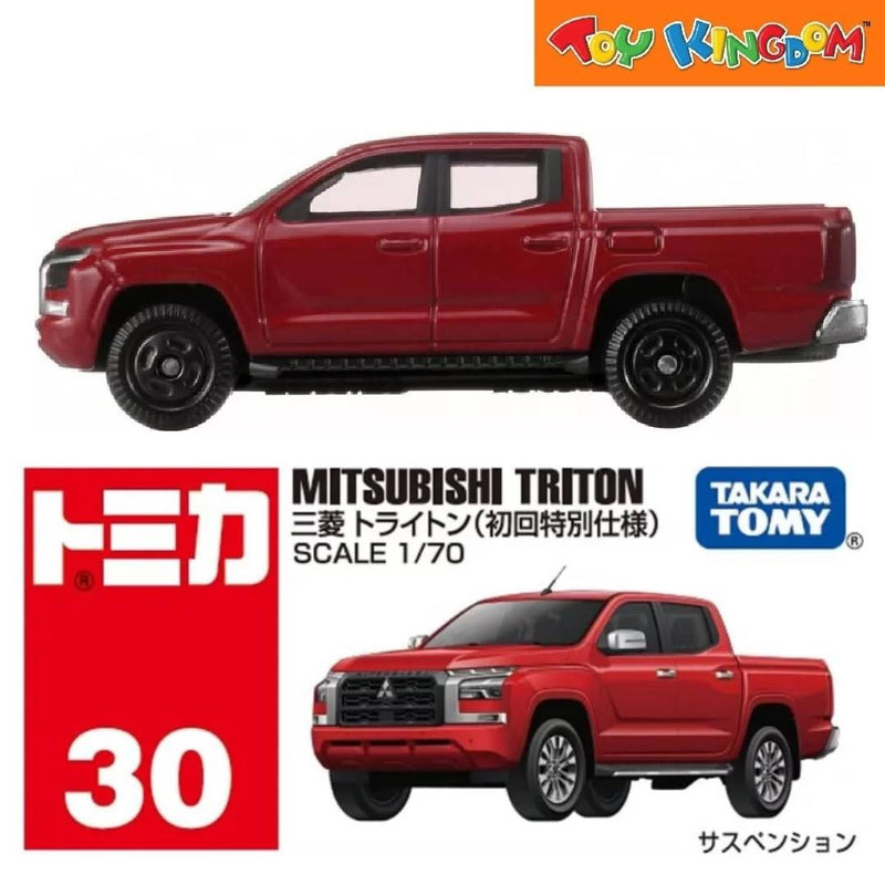 Tomica No. 30 Mitsubishi Triton Red Die-cast