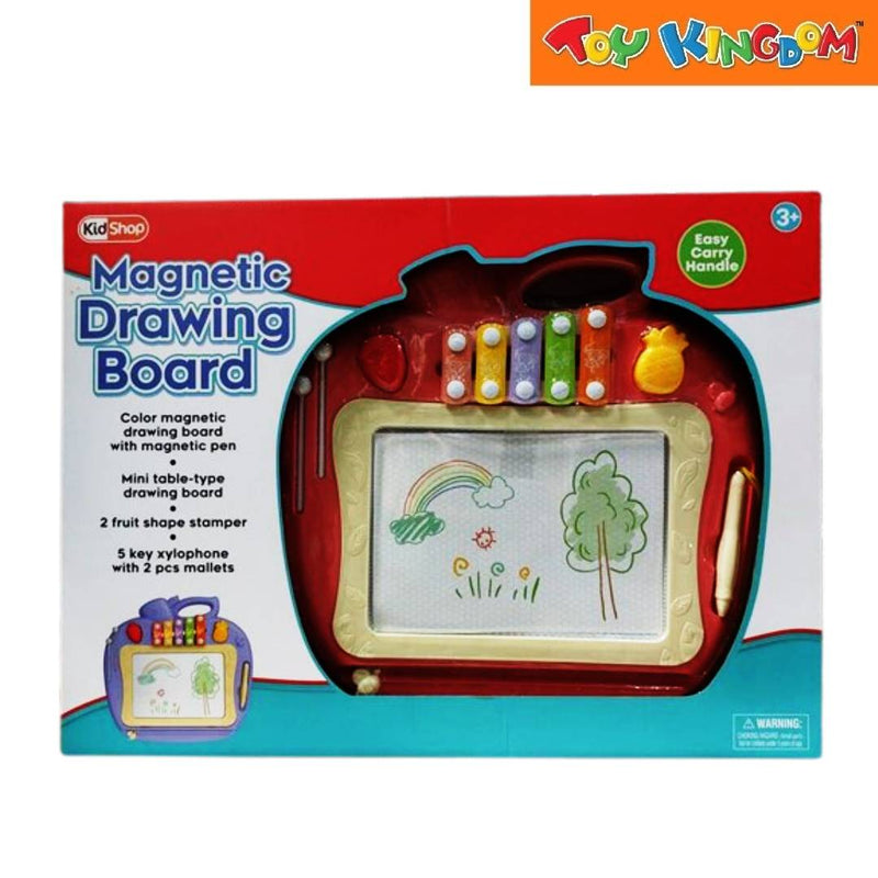 KidShop Magnetic Drawing Board With Xylophone