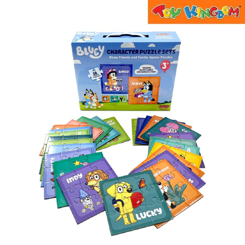 Artlings Puzzle Pals Bluey Friends And Family 26 Sets Jigsaw Puzzle