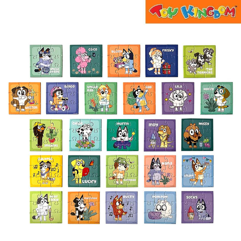 Artlings Puzzle Pals Bluey Friends And Family 26 Sets Jigsaw Puzzle