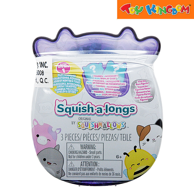 Squishmallows Squish A Long 3pcs Adorable Mini Squish Figures