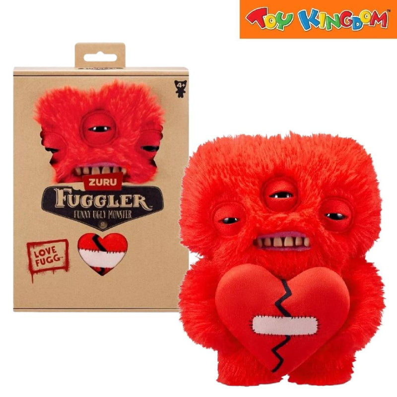 Fuggler Zuru Love Fugg Red Funny Ugly Monster Plush
