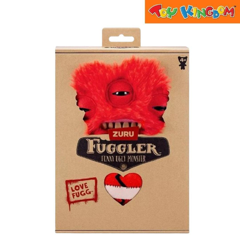 Fuggler Zuru Love Fugg Red Funny Ugly Monster Plush